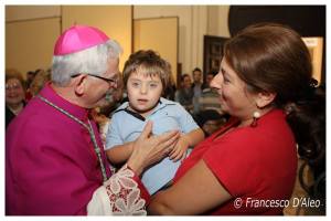 Incontro con disabili, ammalati e giovani
